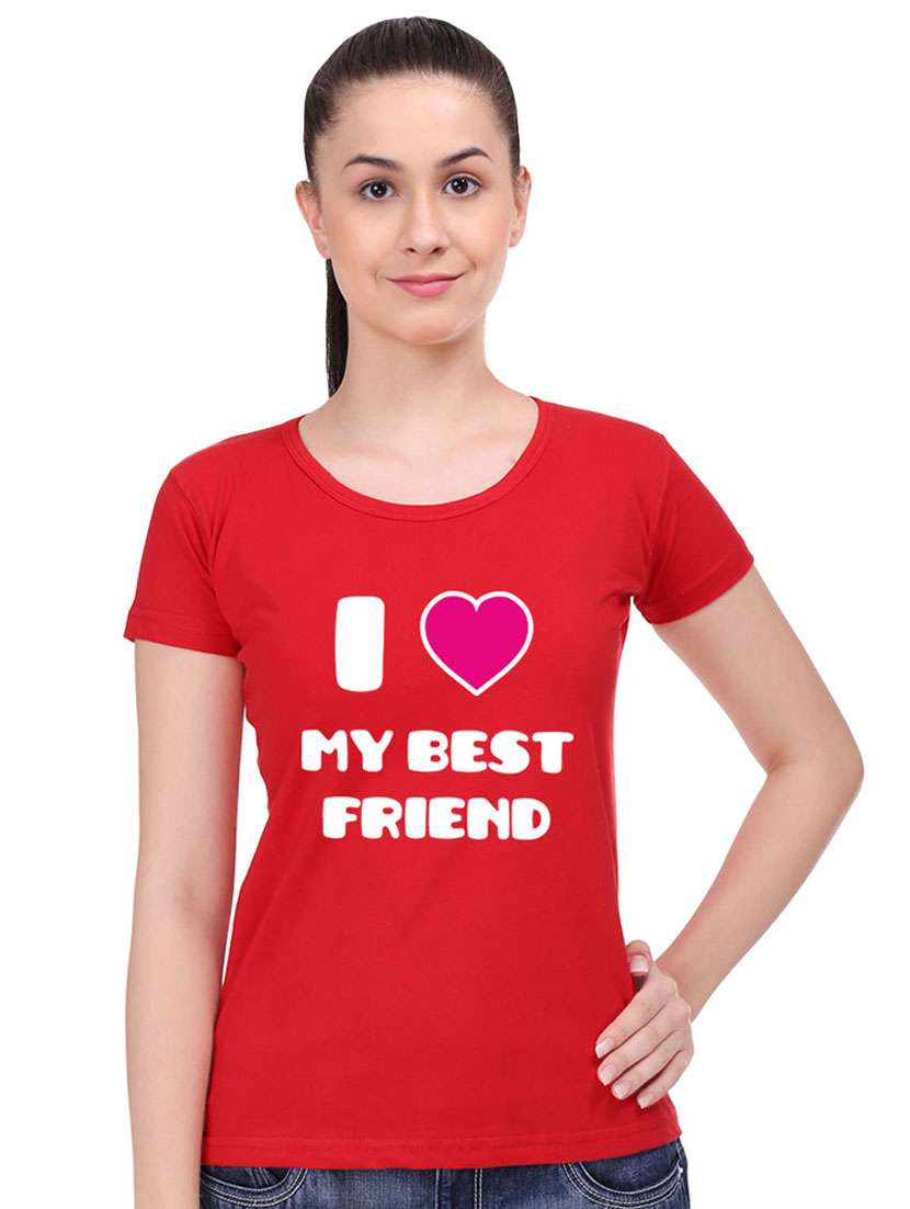 quirky print round neck tee 