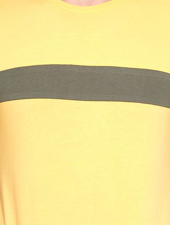 yellow striped t-shirt - 16445109 - Standard Image - 4