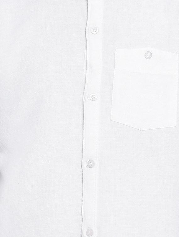 turn-up sleeved pocket patched shirt - 16448943 - Standard Image - 4