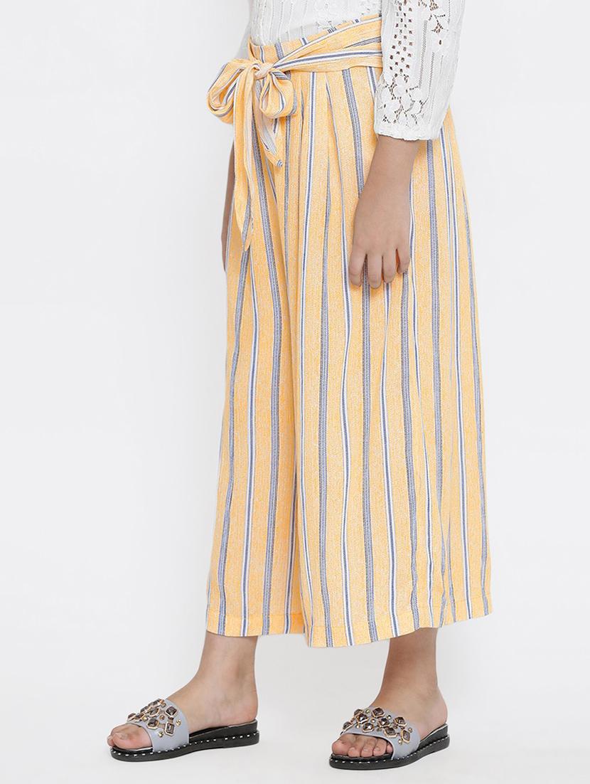 tie knot striped palazzo - 16448947 - Standard Image - 1