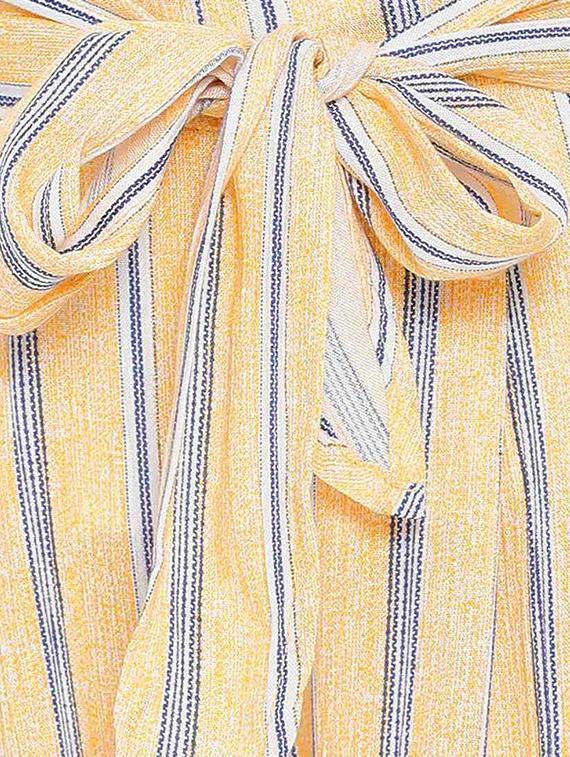 tie knot striped palazzo - 16448947 - Standard Image - 4