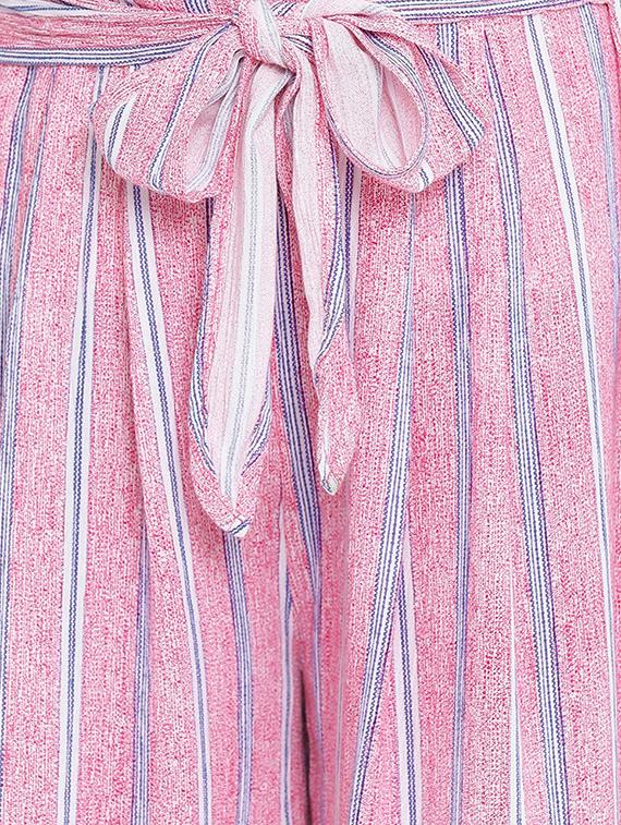 tie knot striped palazzo - 16448948 - Standard Image - 4