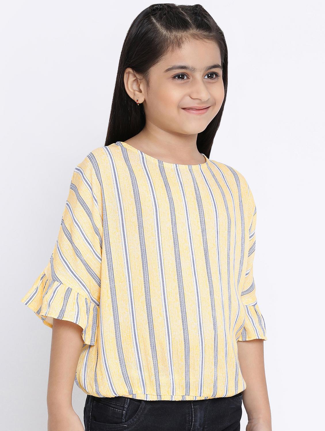 key hole back bell sleeved top - 16448957 -  Standard Image - 1