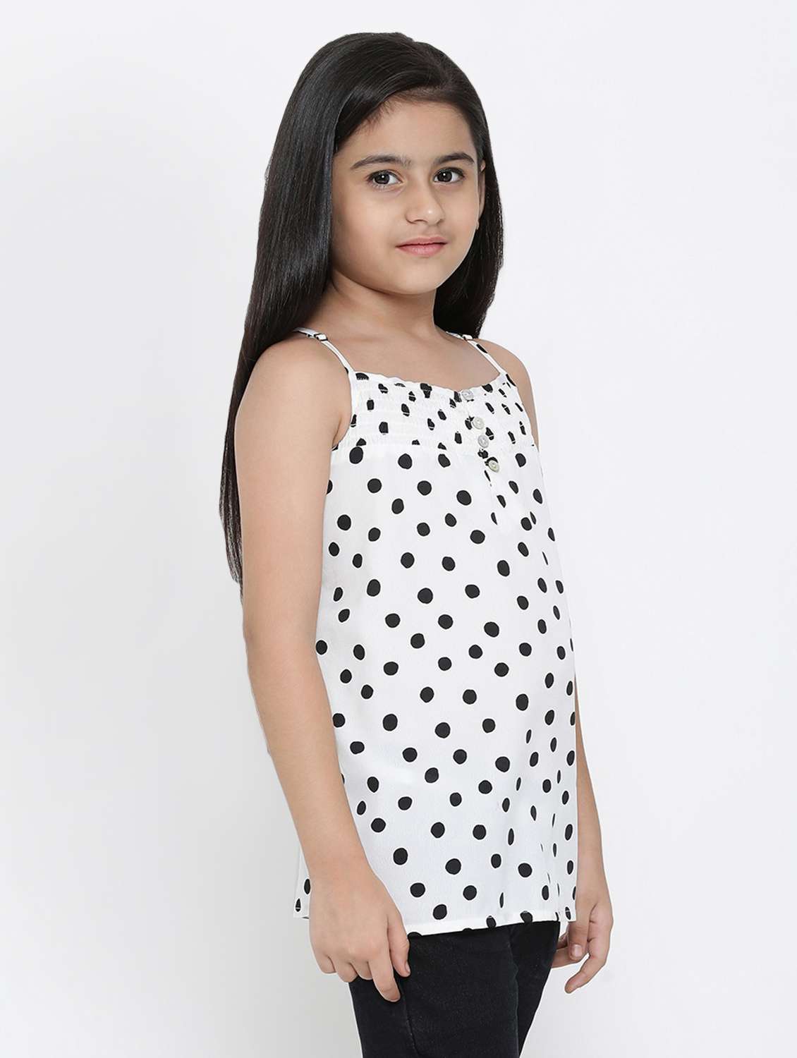 girls shoulder strap top - 16448960 -  Standard Image - 1