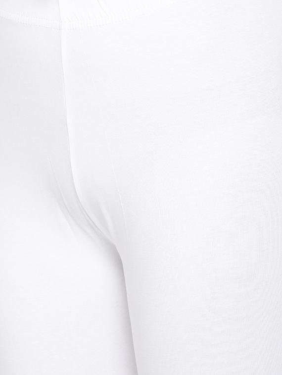 white solid churidar - 16449112 - Standard Image - 4