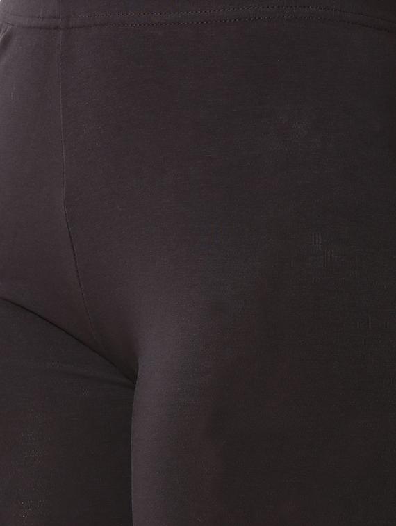 grey solid churidar - 16449129 - Standard Image - 4