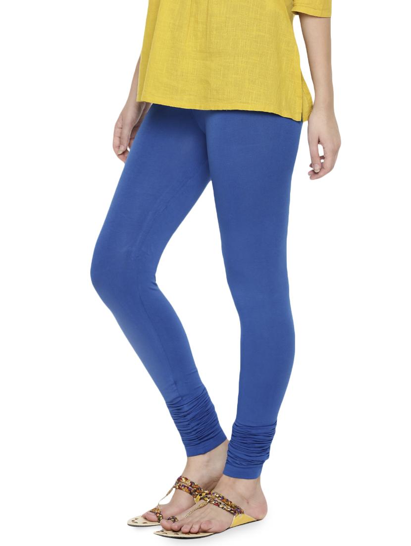 blue solid churidar - 16449136 -  Standard Image - 1