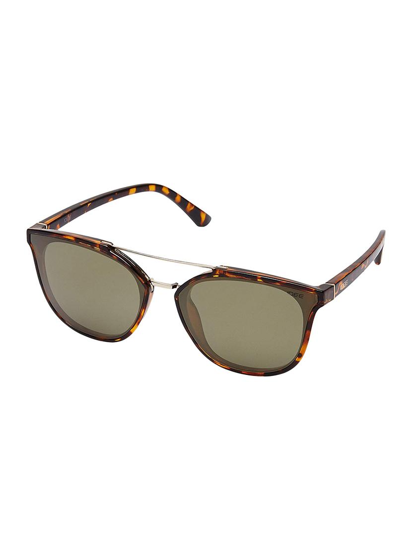 idee mirrored wayfarer women's sunglasses- (ids2366c4sg) - 16450017 - Standard Image - 1