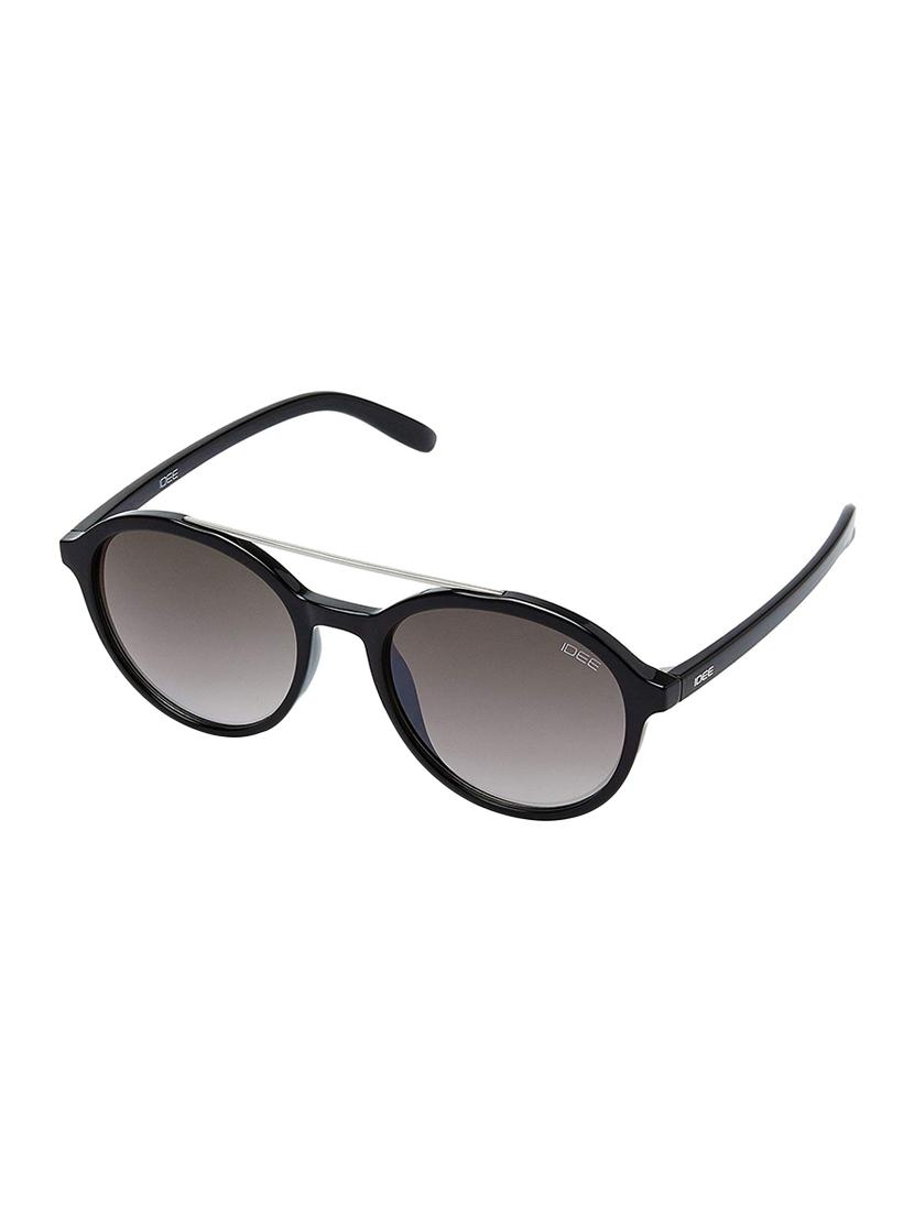 idee mirrored oval unisex sunglasses- (ids2400c1sg) - 16450037 - Standard Image - 1