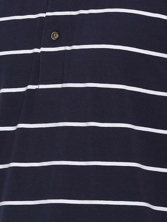 navy blue striped t-shirt - 16461005 - Standard Image - 4