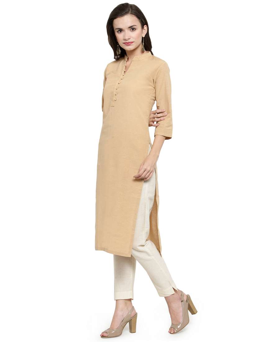 women's straight kurta - 16464254 -  Standard Image - 1