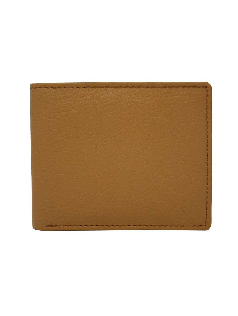 tan leather wallet