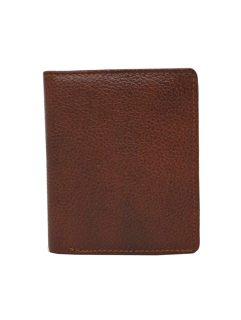 brown leather wallet