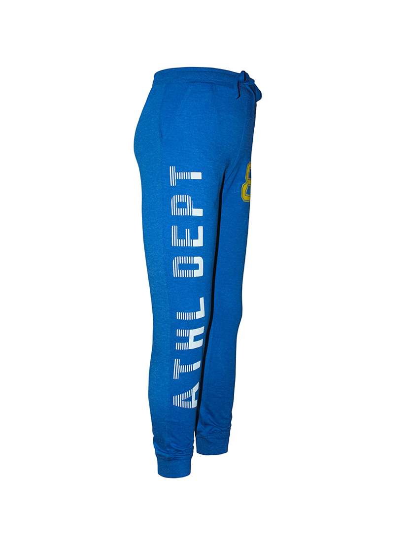 blue cotton track pant - 16468165 -  Standard Image - 1