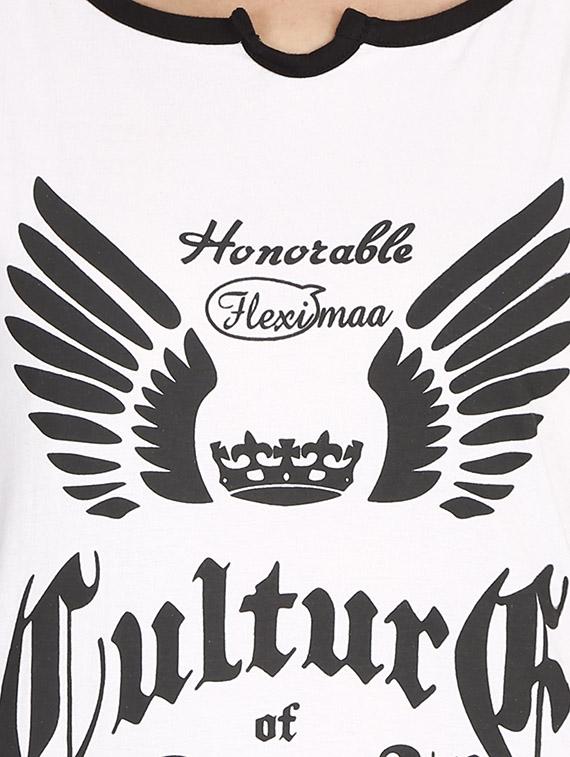 raglan sleeved graphic tee - 16471264 - Standard Image - 4