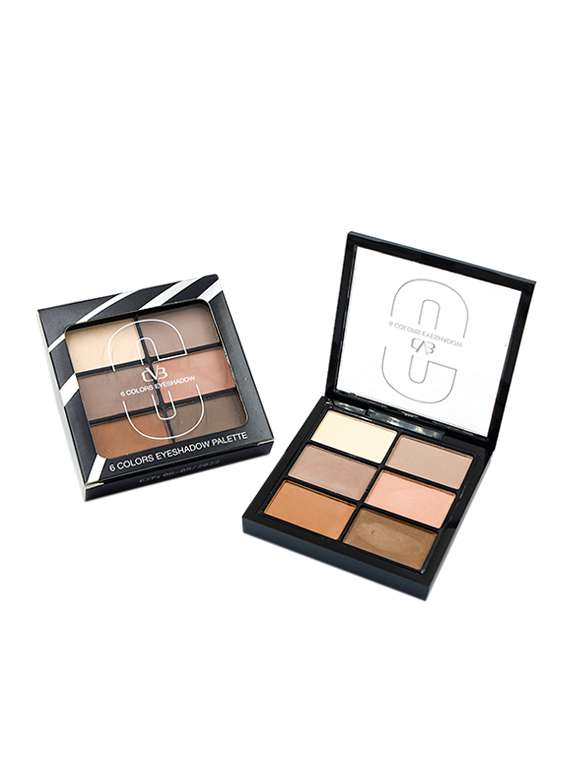 cvb paris 6 colors eyeshadow palette 