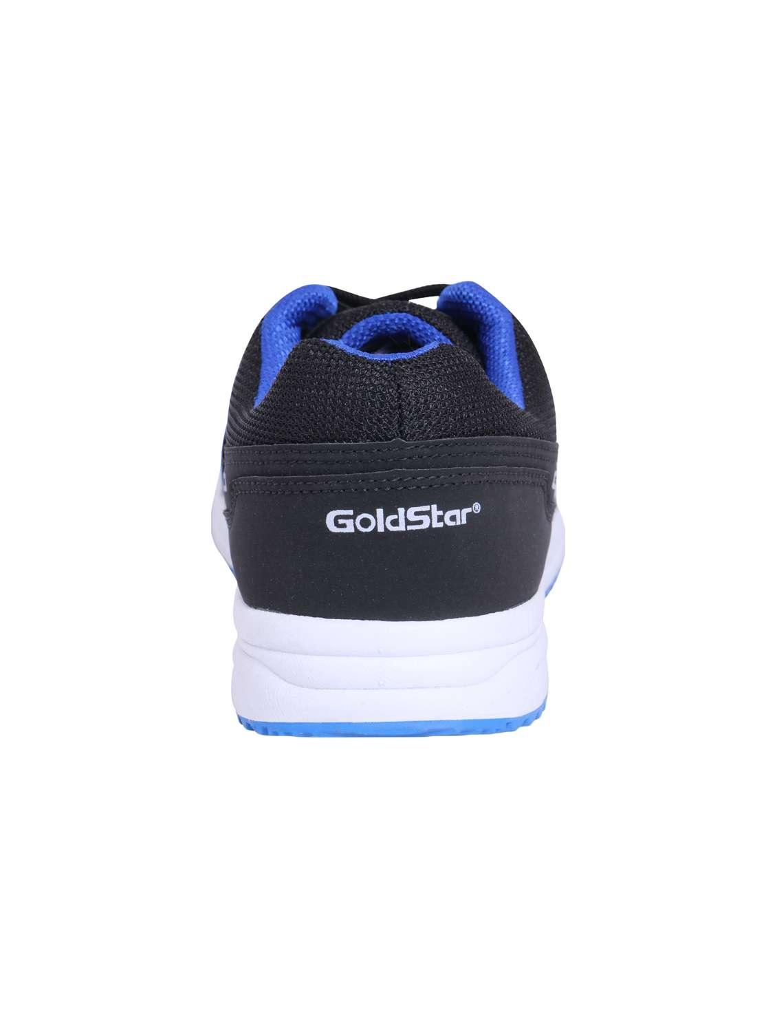 Buy online Goldstar Black Fabric Lace Up Sport Shoes from Footwear