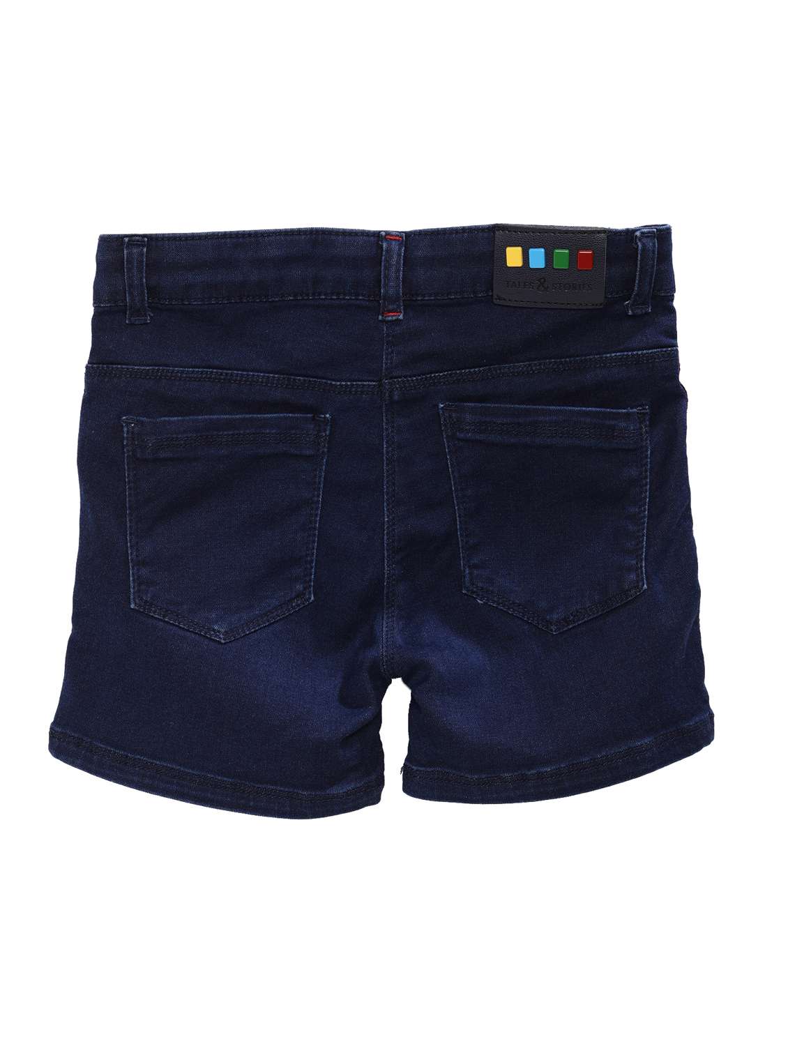 blue denim shorts  - 16477587 -  Standard Image - 1