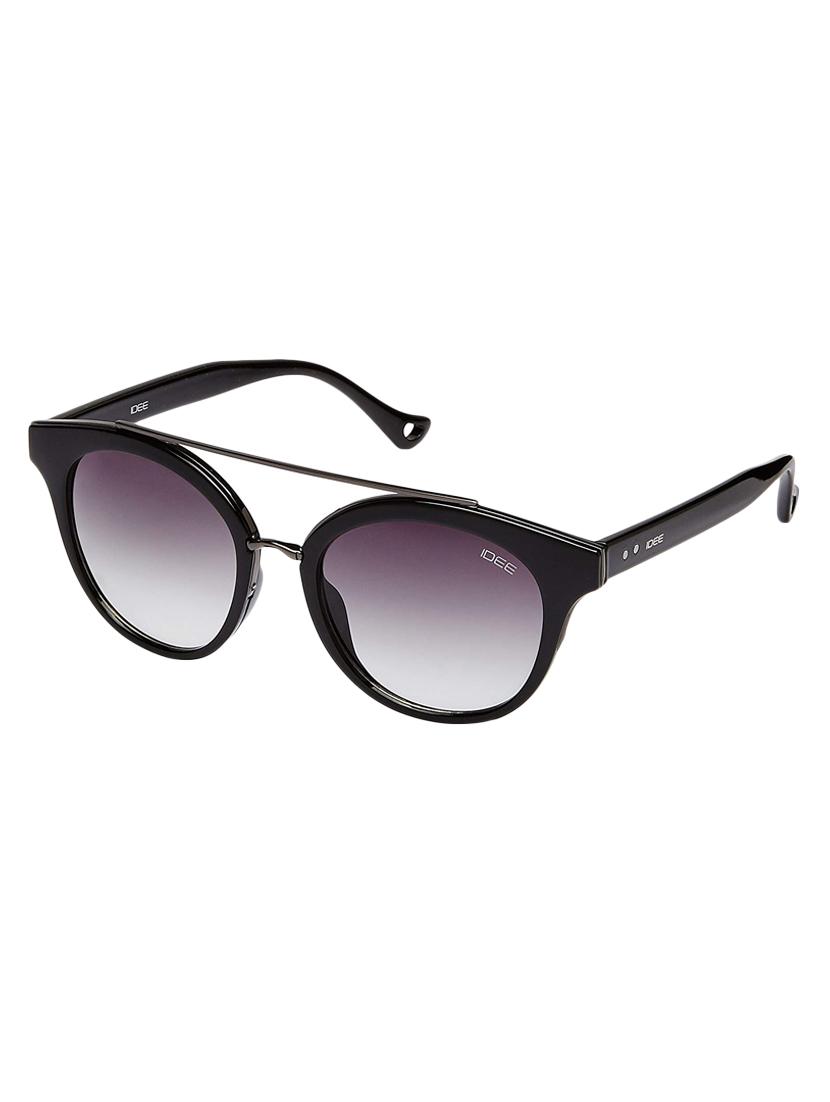 idee gradient oval women's sunglasses- (ids2170c3sg|52|smoke gradient color) - 16480655 - Standard Image - 1