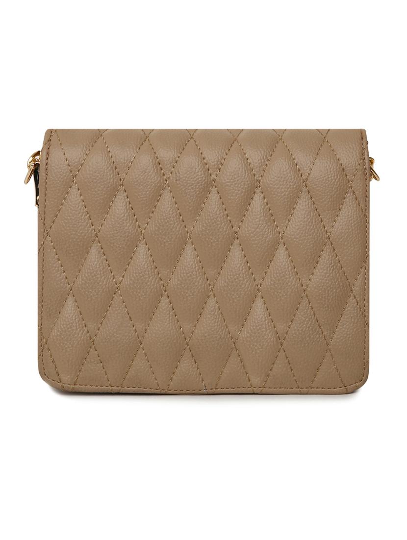 brown leatherette (pu) sling bag - 16480999 - Standard Image - 1