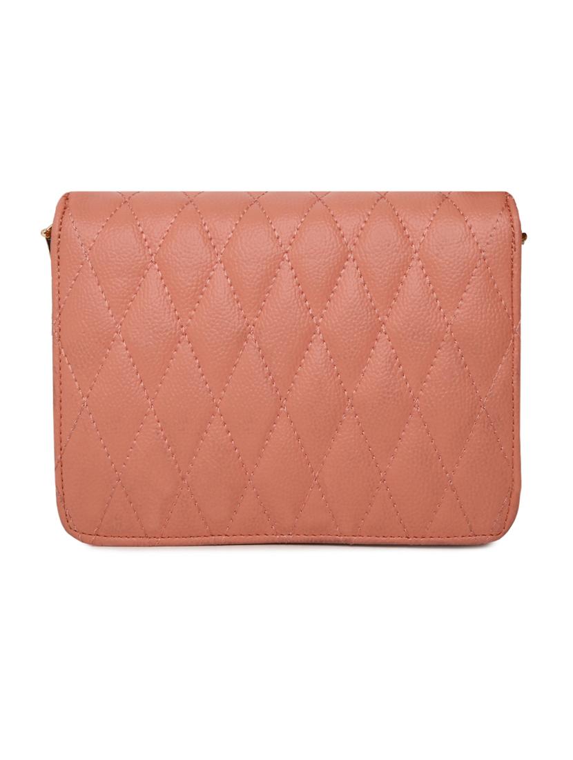 pink leatherette (pu) sling bag - 16481004 - Standard Image - 1