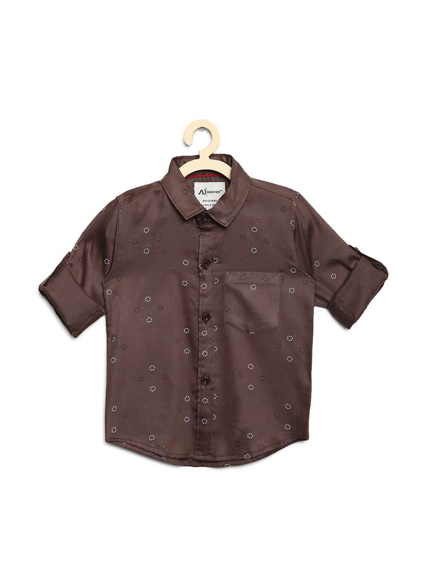 roll up sleeve pocket patched shirt - 16483306 -  Standard Image - 1