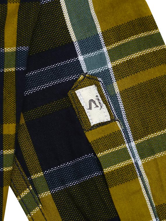 roll up sleeve checkered shirt - 16483322 - Standard Image - 4