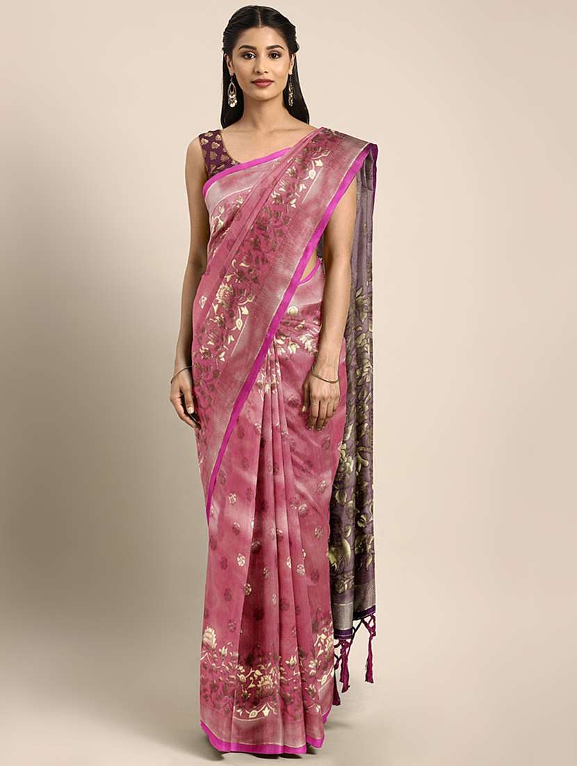 pastel kanjivaram saree with blouse