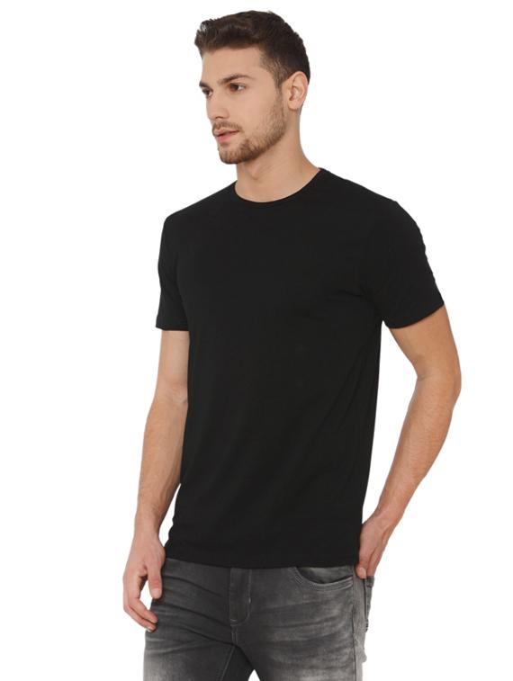black solid t-shirt - 16484371 -  Standard Image - 1