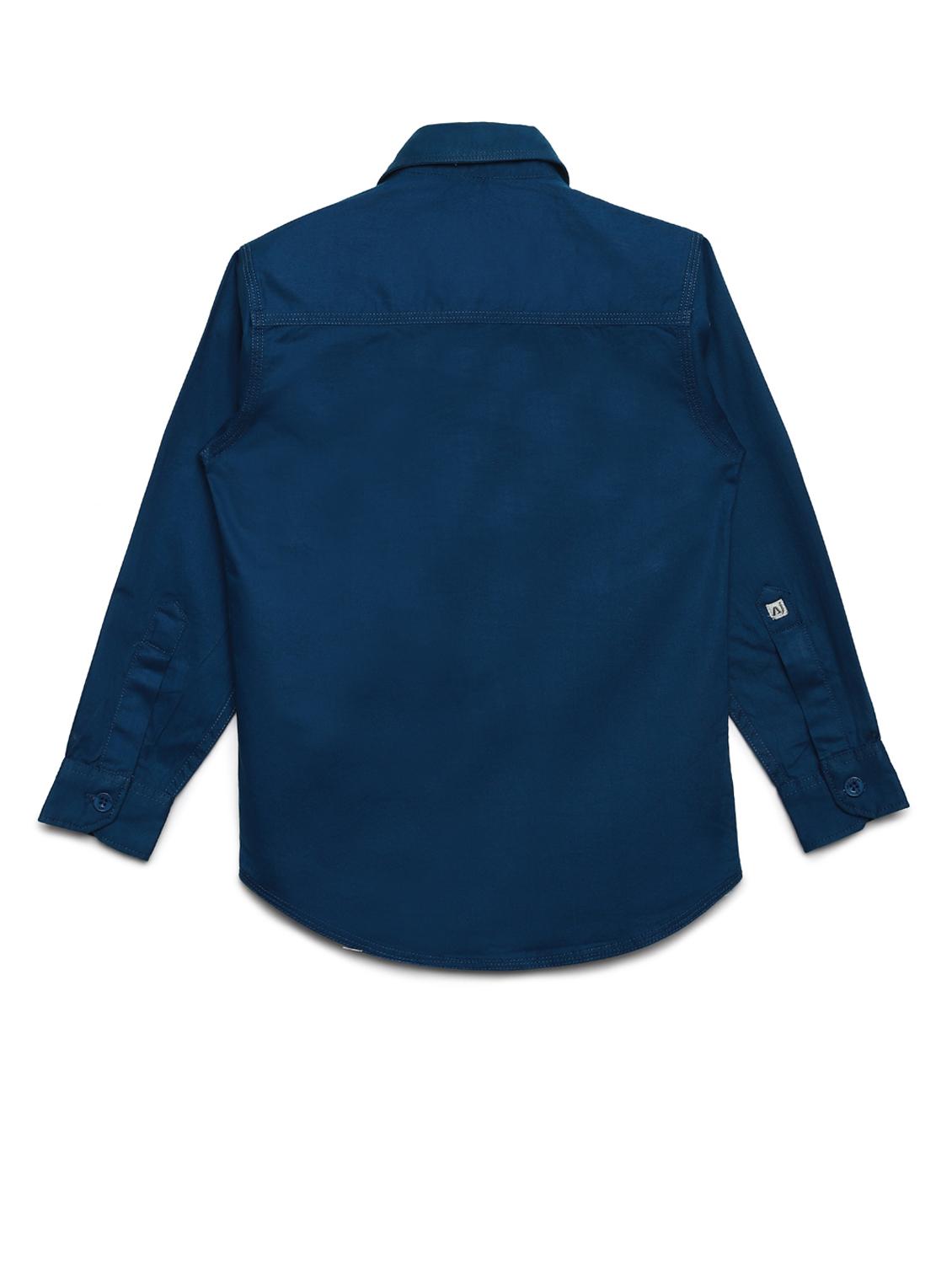 blue cotton shirt - 16487028 - Standard Image - 1