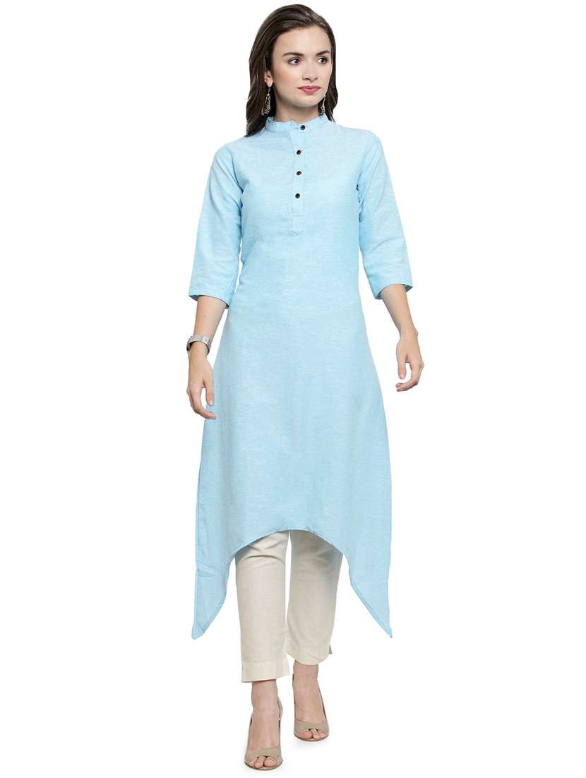women's asymmetric kurta