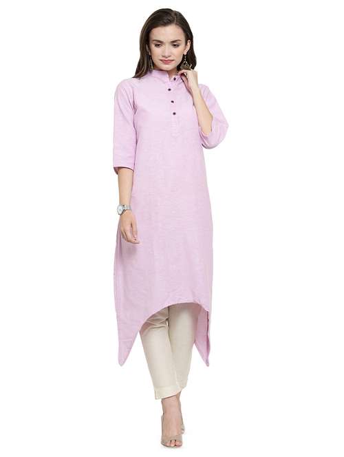 women's asymmetric kurta - 16487784 -  Standard Image - 0