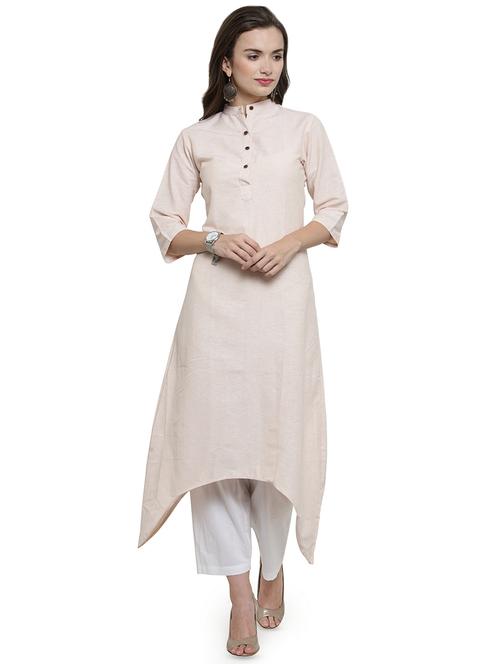 women's asymmetric kurta - 16487785 -  Standard Image - 0