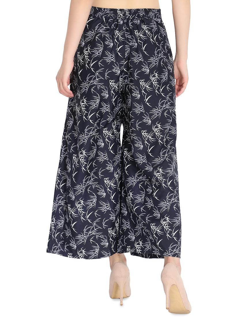 set of 2 floral flared palazzo - 16489342 - Standard Image - 4