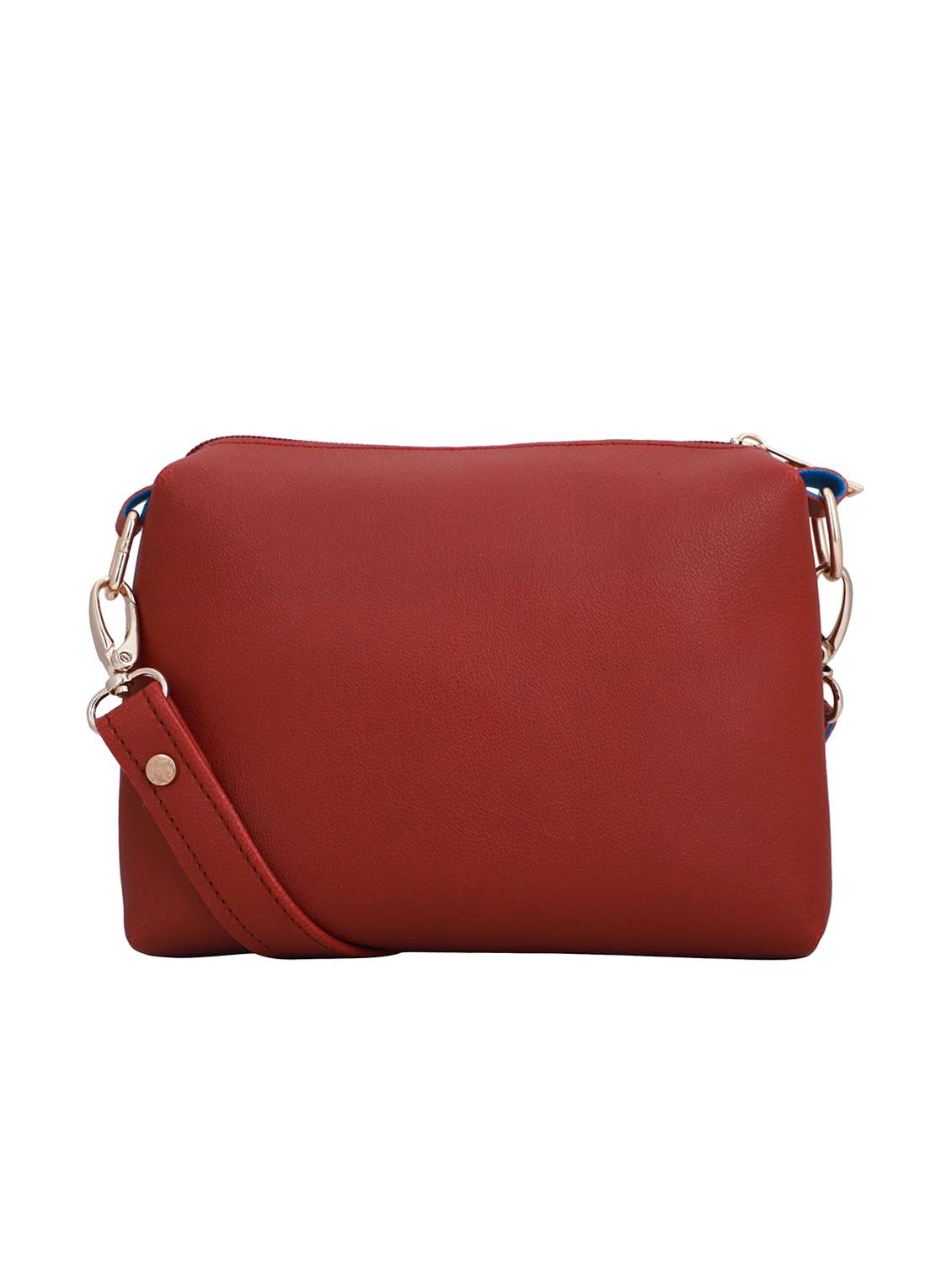 red leatherette (pu) combo tote - 16491840 -  Standard Image - 1