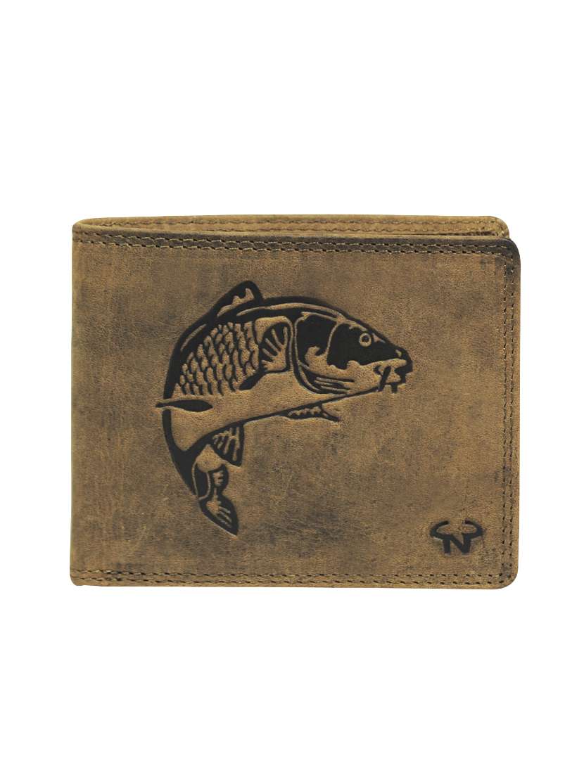 brown leather wallet