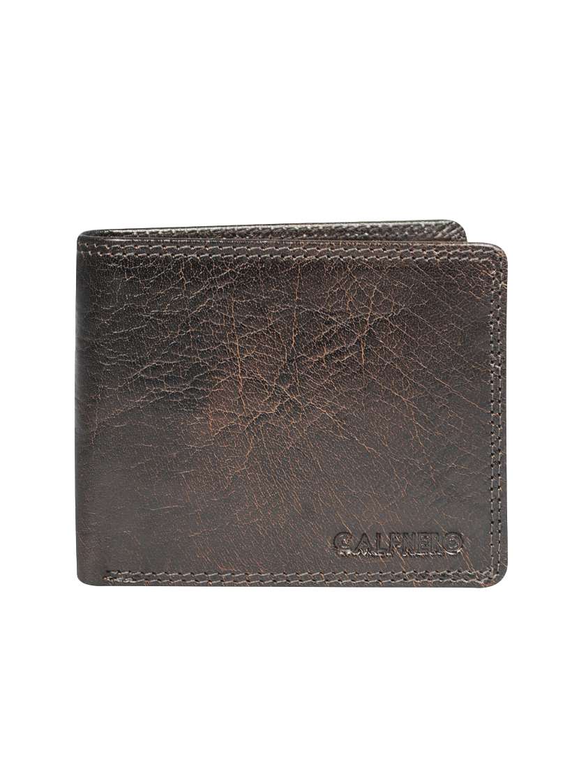 brown leather wallet
