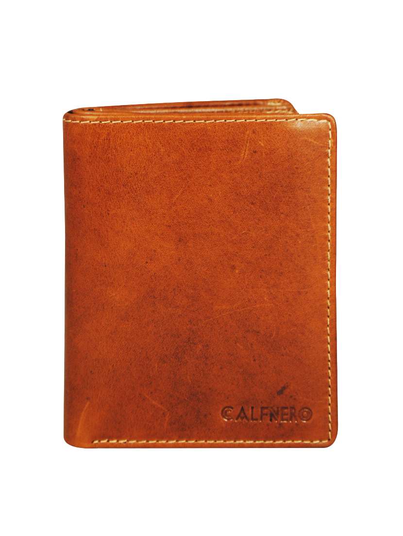 brown leather wallet