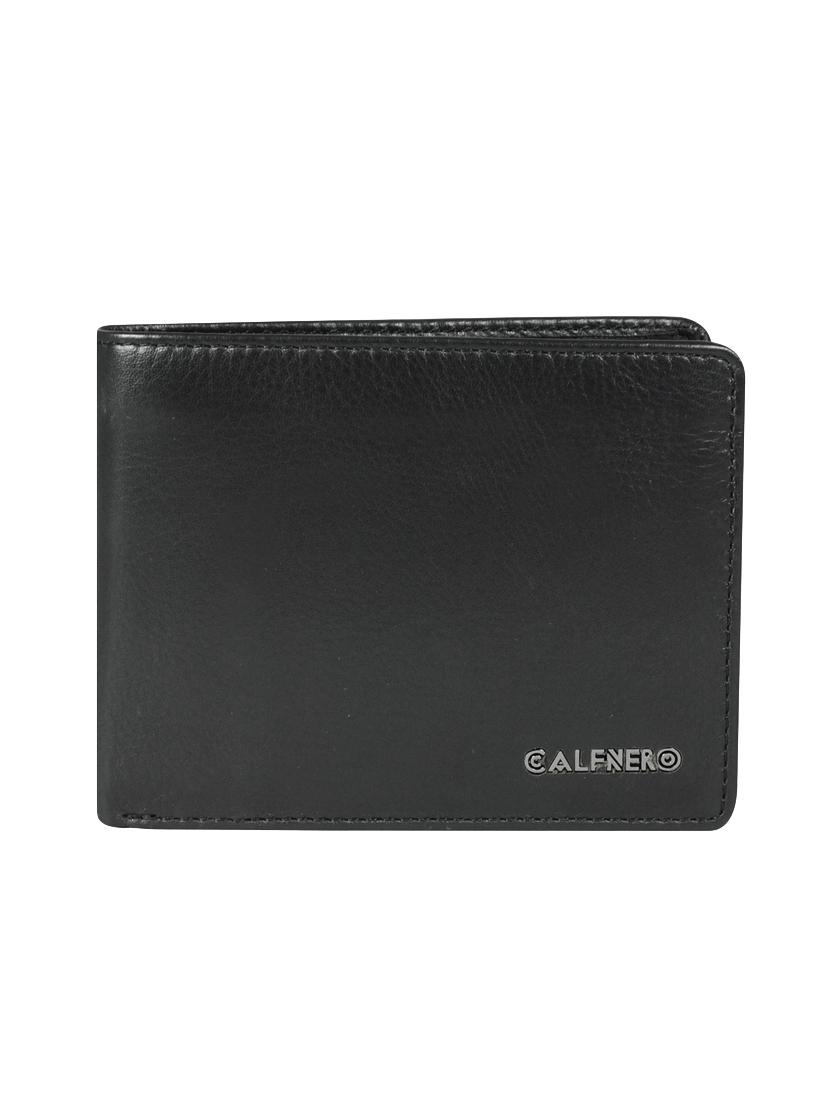 black leather wallet - 16494289 -  Zoom Image - 0