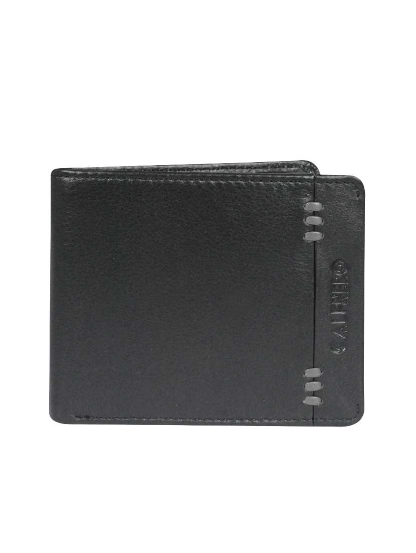 black leather wallet