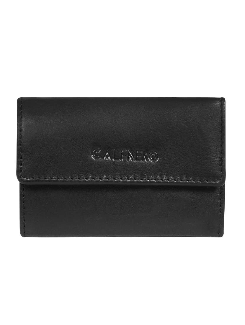 black leather regular pouch