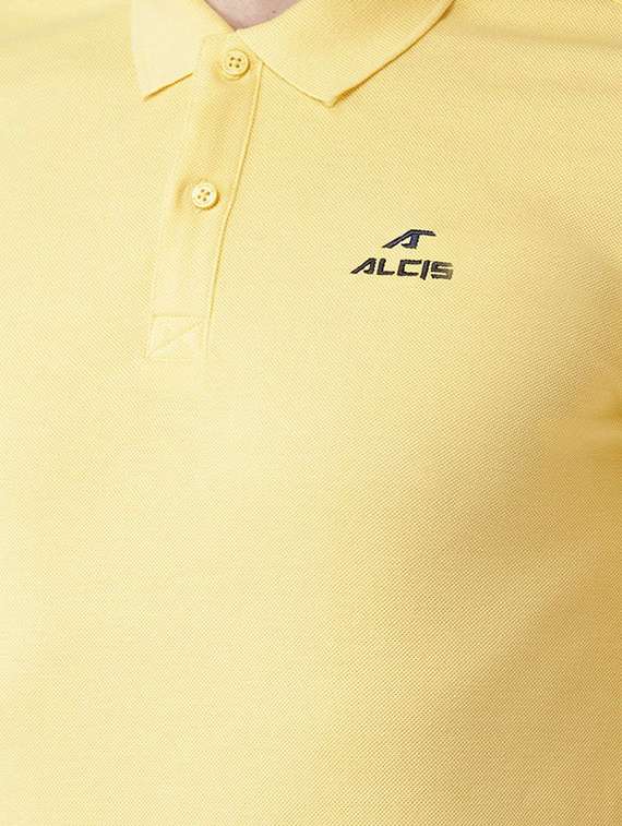 yellow solid t-shirt - 16495368 -  Standard Image - 4