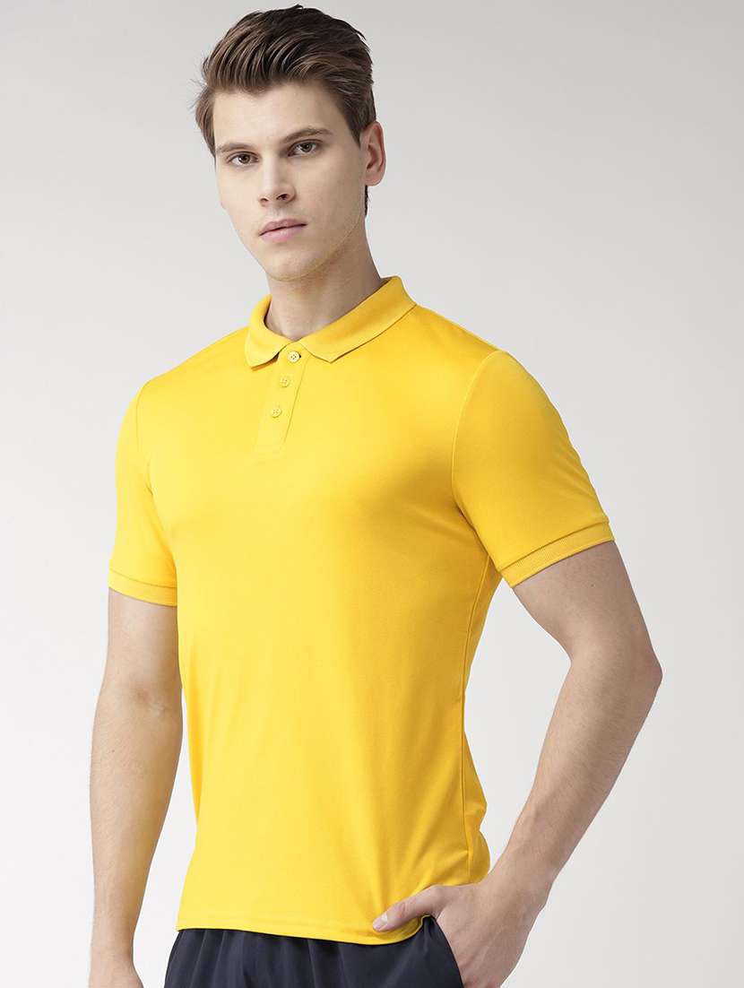 yellow solid t-shirt - 16495379 - Standard Image - 1