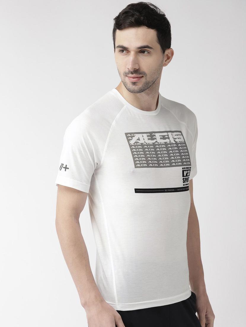 white printed t-shirt - 16495400 - Standard Image - 1