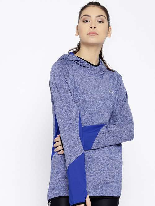 hooded neck color block sweatshirt - 16495507 - Standard Image - 0
