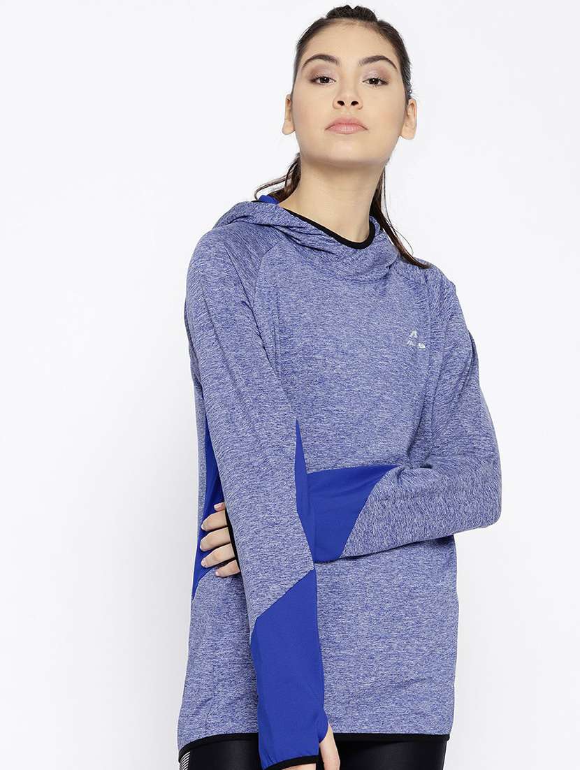 hooded neck color block sweatshirt - 16495507 - Zoom Image - 0