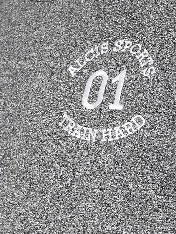 grey solid sweatshirt - 16495510 - Standard Image - 4