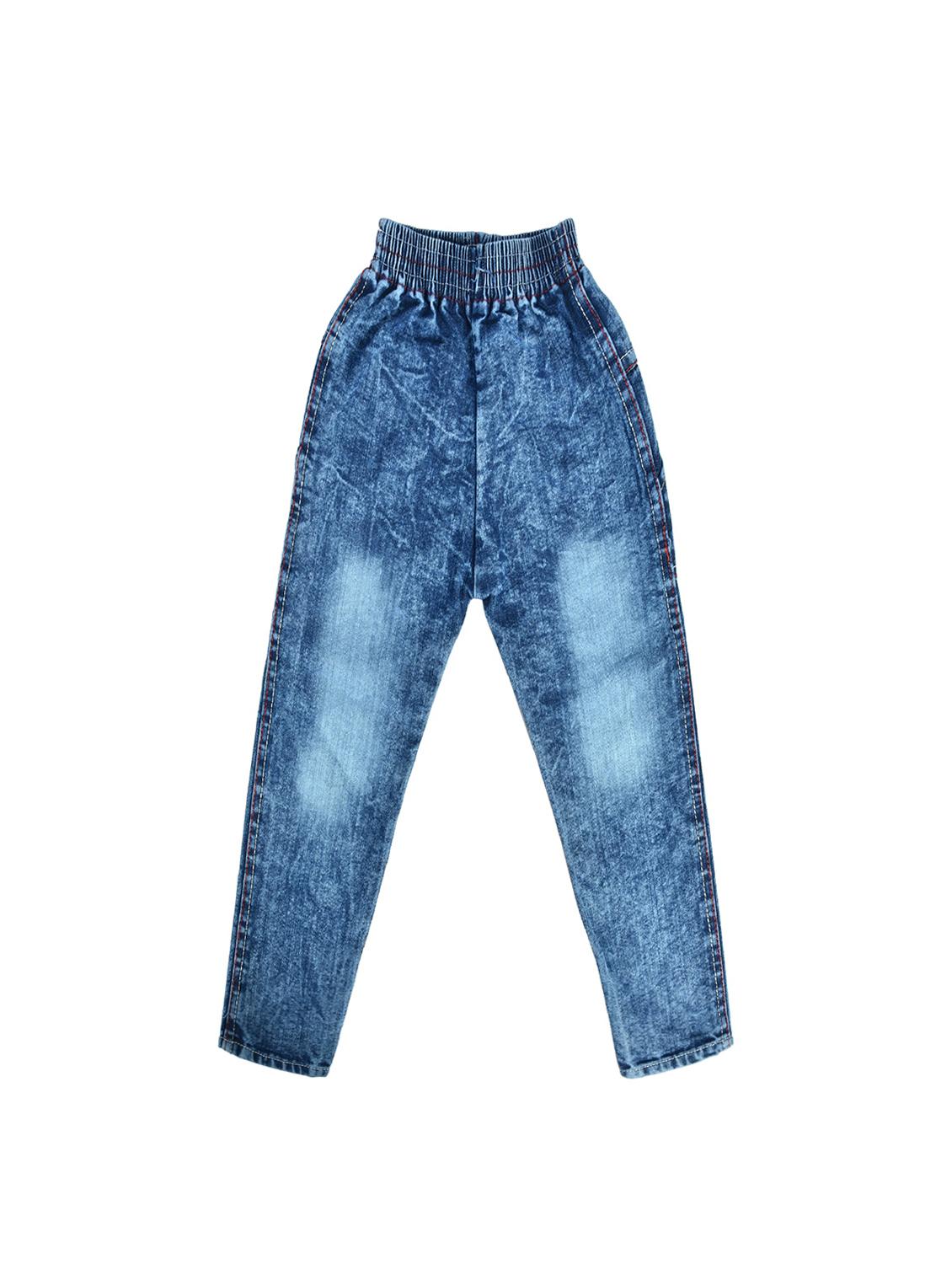 boy's plain slim fit jeans - 16499031 -  Standard Image - 1