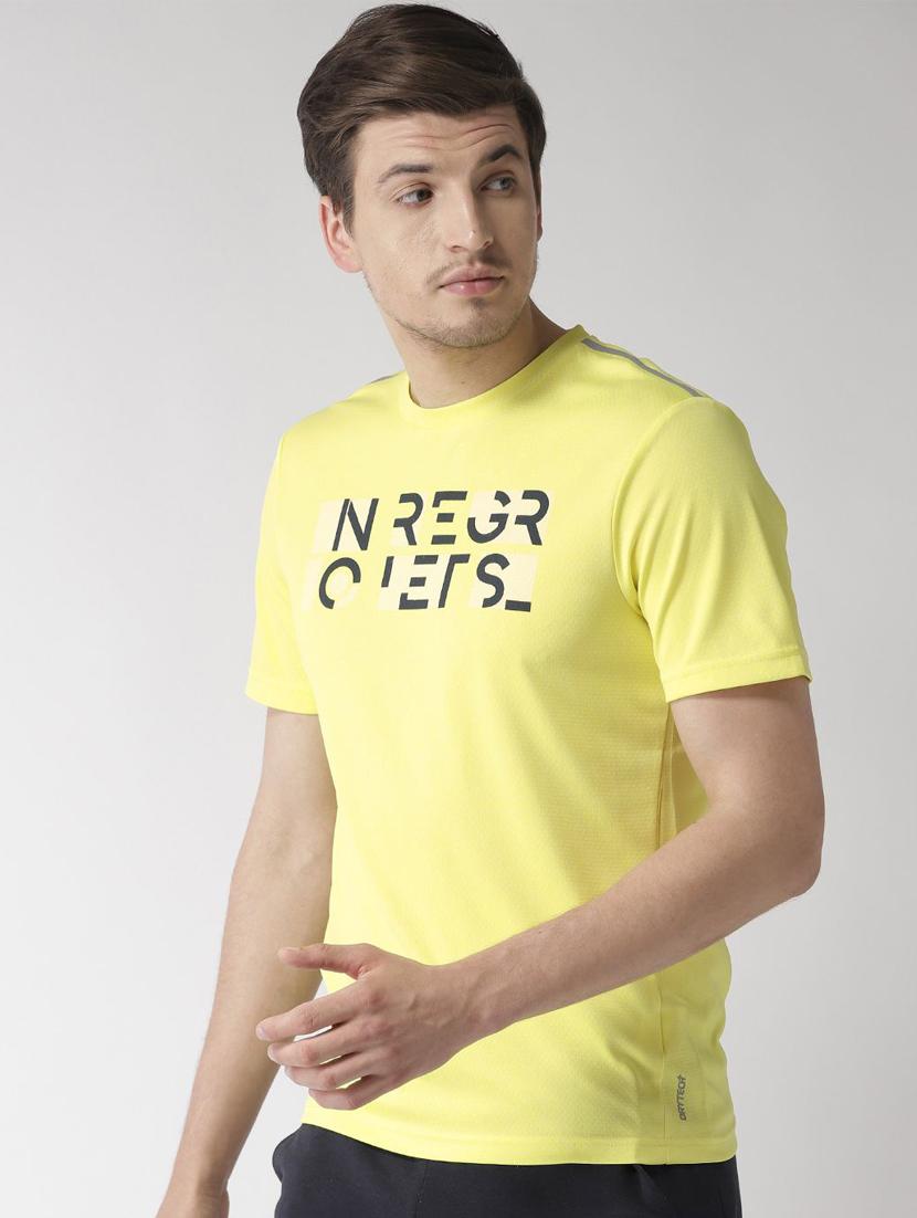 yellow printed t-shirt - 16499559 - Standard Image - 1