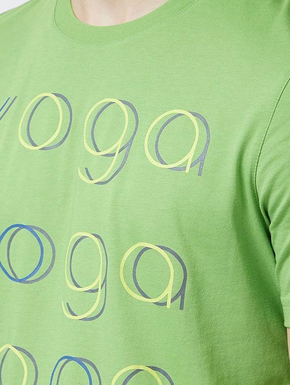 green printed t-shirt - 16499566 - Standard Image - 4